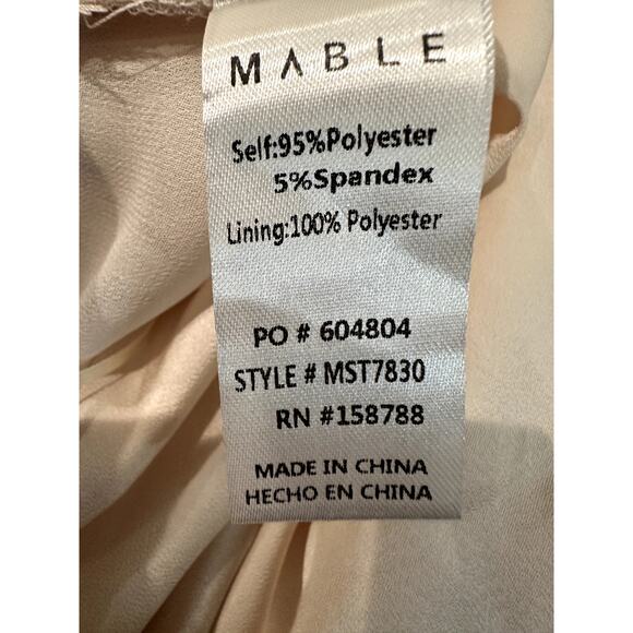 Mable – Juno Tied Detail Top and Shorts Set – Cream – S - Picture 8 of 14